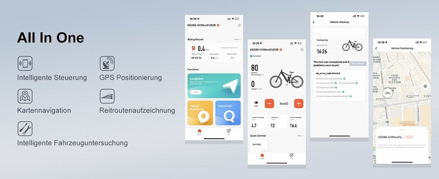 App-Steuerung für ultimativen Komfort