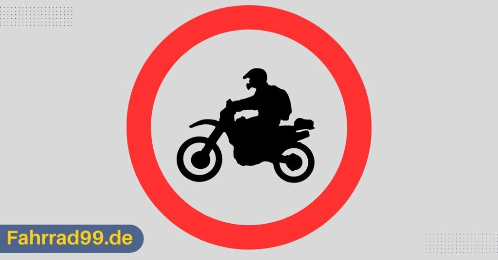 Kein Motorradschild