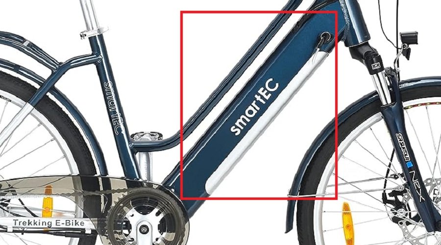 Leistungsstarker Nabenmotor und herausnehmbarer Akku
