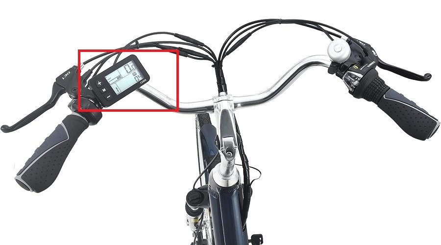 Praktische Starthilfe und LCD-Anzeige