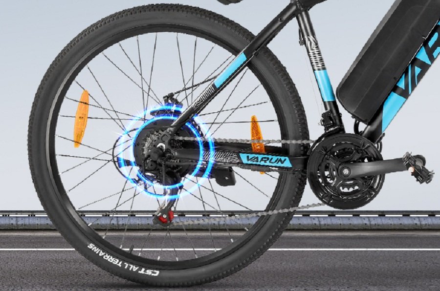 Shimano 21-Gang-Getriebe und Scheibenbremsen