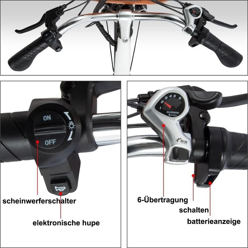 Shimano 6-Gang-Getriebe