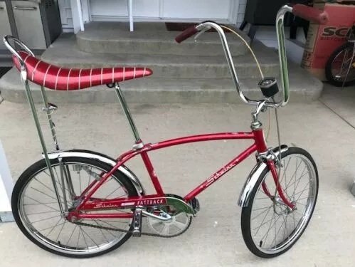 Überprüfen Sie die Ähnlichkeit zwischen dem BMX-Rad von 1970 und dem heutigen.