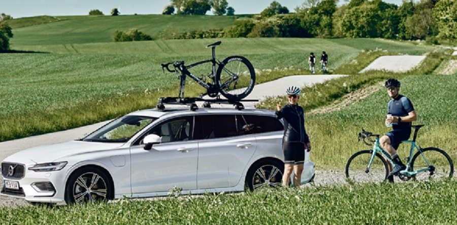 Fahrradträger für die Dachmontage
