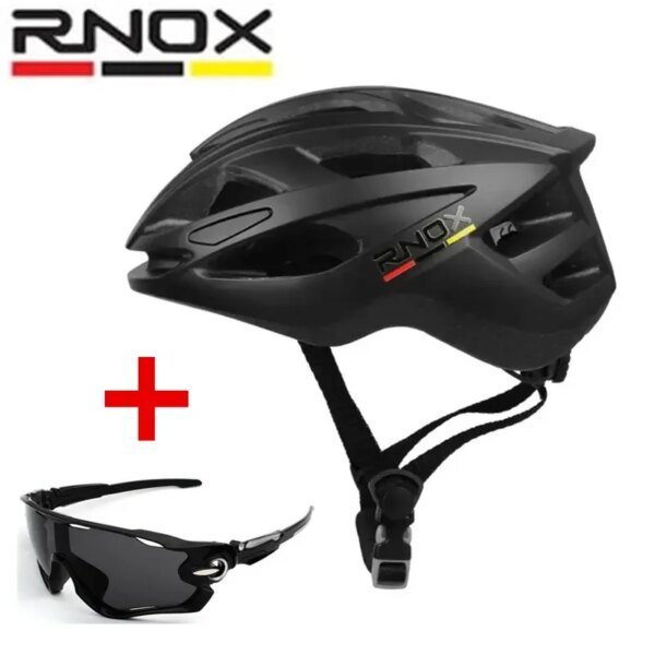 RNOX Neuer ultraleichter Fahrradhelm, Sicherheitskappe, Fahrradhelm für Damen und Herren, Rennrad, Ausrüstung, Rennrad, MTB, Erwachsene, Fahrradhelme