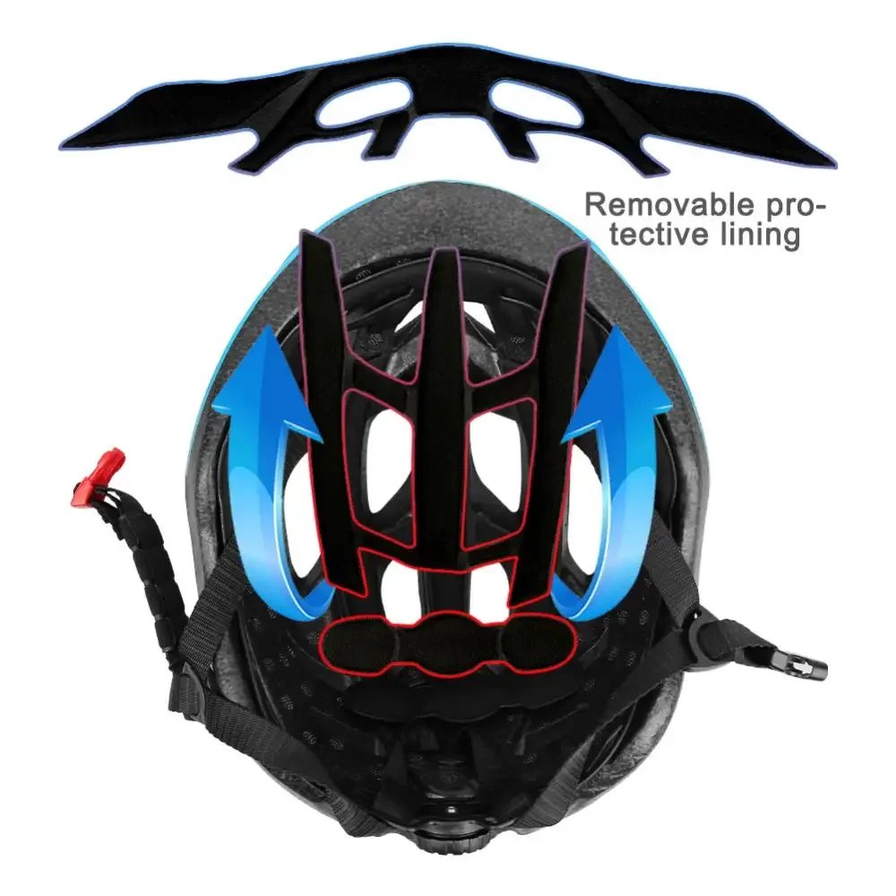 RNOX Neuer ultraleichter Fahrradhelm, Sicherheitskappe, Fahrradhelm für Damen und Herren, Rennrad, Ausrüstung, Rennrad, MTB, Erwachsene, Fahrradhelme