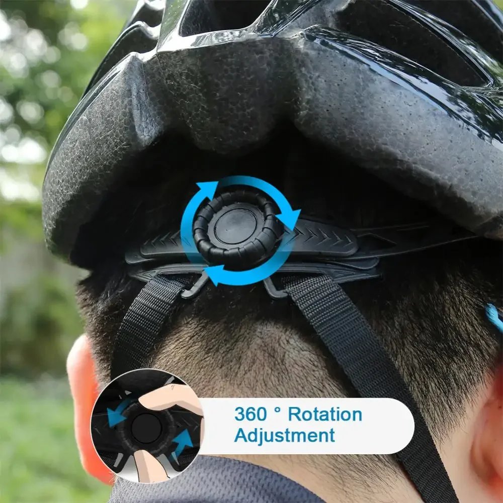 RNOX Neuer ultraleichter Fahrradhelm, Sicherheitskappe, Fahrradhelm für Damen und Herren, Rennrad, Ausrüstung, Rennrad, MTB, Erwachsene, Fahrradhelme