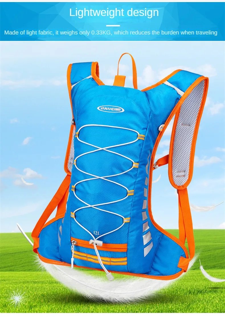 Outdoor Radfahren Rucksack Tragbare Wasserdichte Fahrrad Taschen Outdoor Sport Klettern Wandern Tasche MTB Rennrad Trink Rucksack