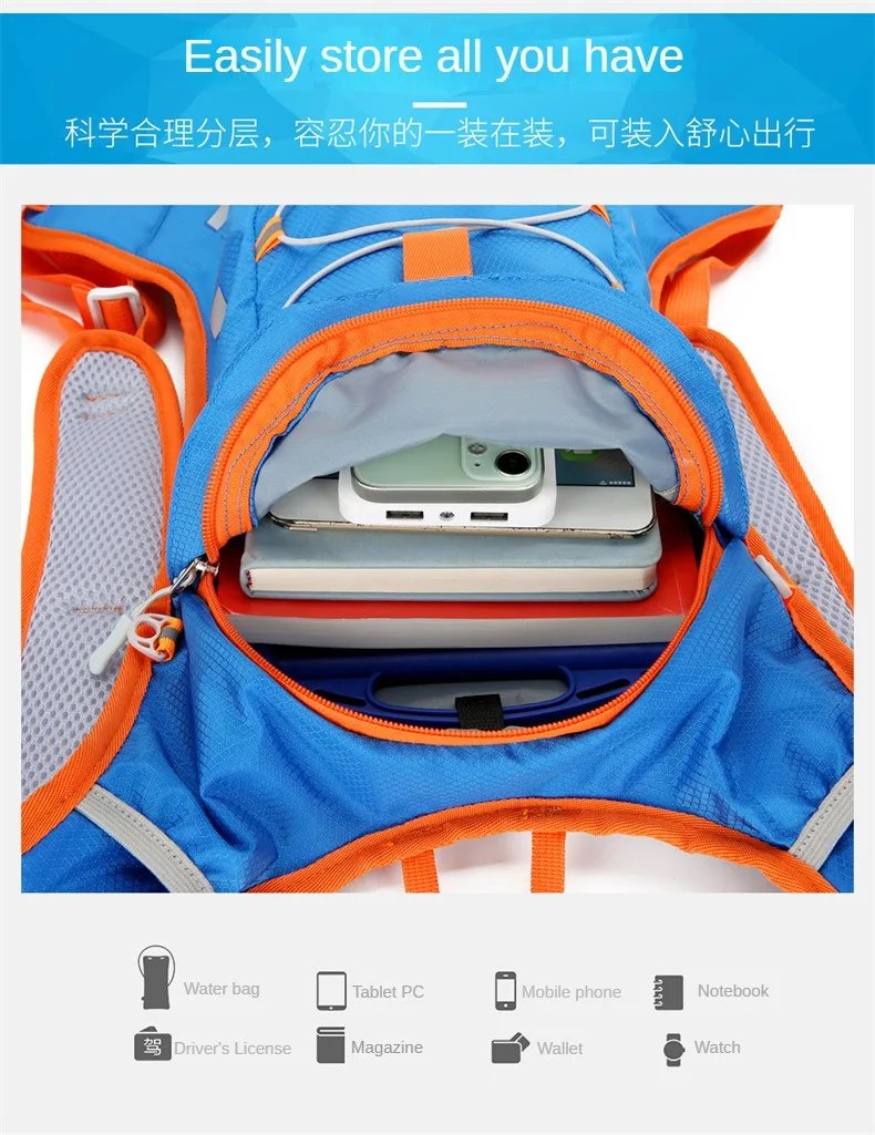 Outdoor Radfahren Rucksack Tragbare Wasserdichte Fahrrad Taschen Outdoor Sport Klettern Wandern Tasche MTB Rennrad Trink Rucksack