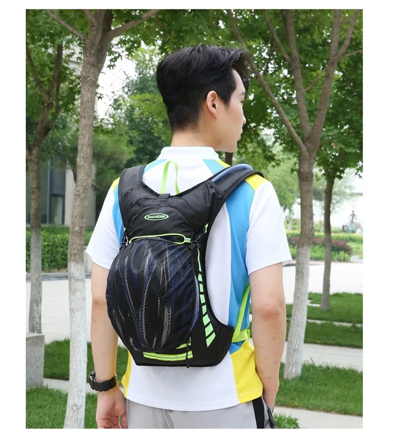 Outdoor Radfahren Rucksack Tragbare Wasserdichte Fahrrad Taschen Outdoor Sport Klettern Wandern Tasche MTB Rennrad Trink Rucksack