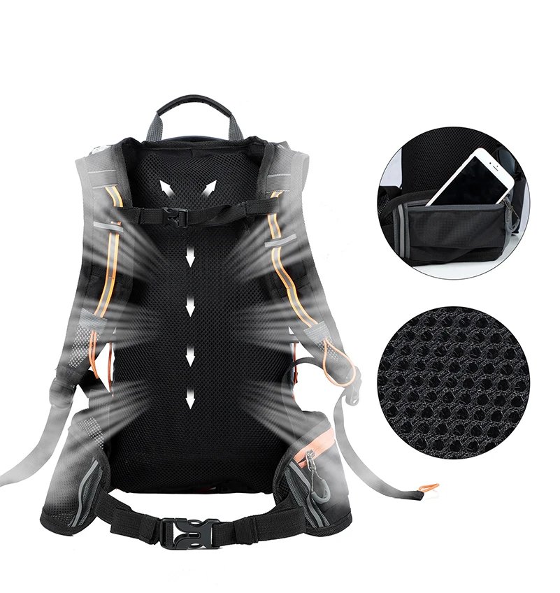 WEST RADFAHREN Ultraleicht Fahrrad Tasche 10L Sport Trink Rucksack Ergonomie MTB Rennrad Radfahren Wasser Tasche Im Freien Klettern Tasche