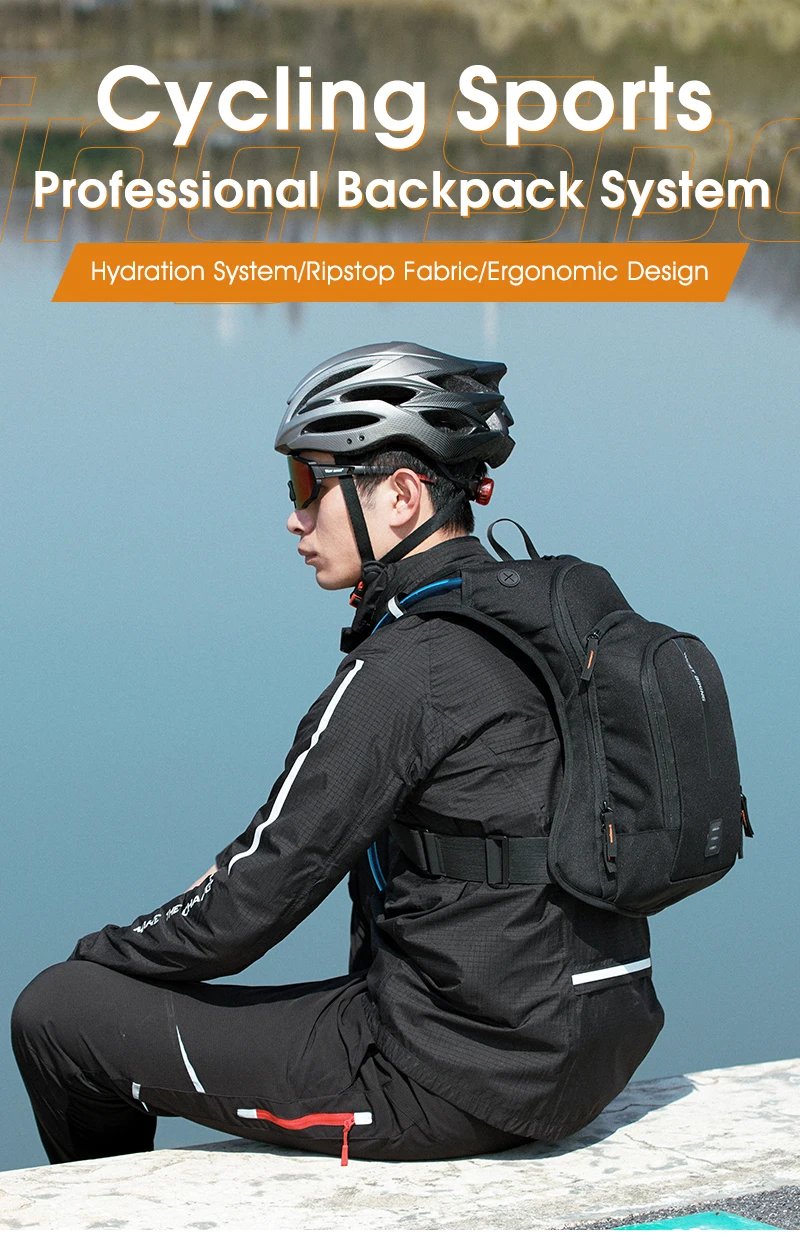 WEST RADFAHREN Ultraleicht Fahrrad Tasche 10L Sport Trink Rucksack Ergonomie MTB Rennrad Radfahren Wasser Tasche Im Freien Klettern Tasche