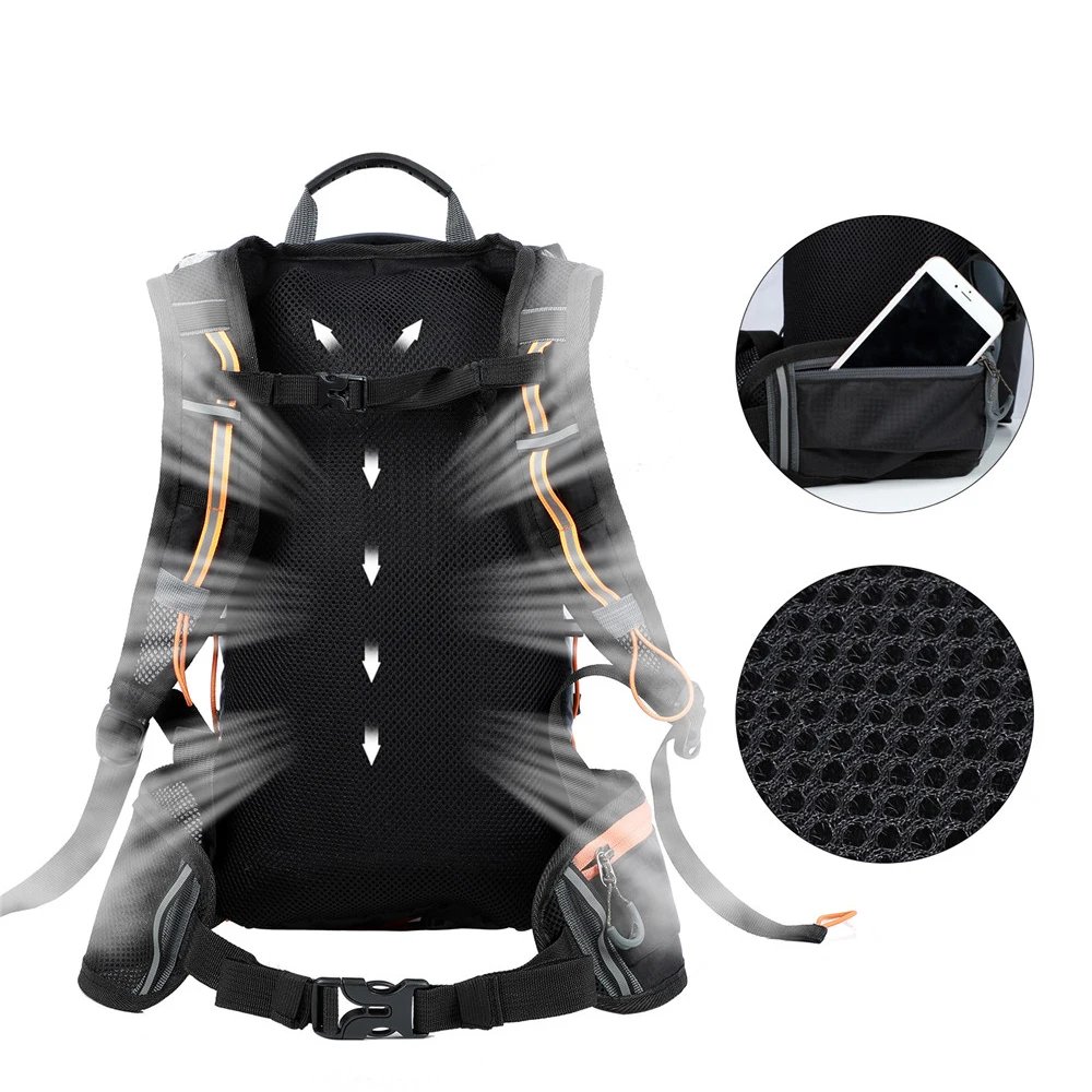 Wasserdichte Fahrradtasche, Fahrradrucksack, atmungsaktiv, 10 l, ultraleicht, Fahrrad-Wasserbeutel, Klettern, Radfahren, Trinkrucksack