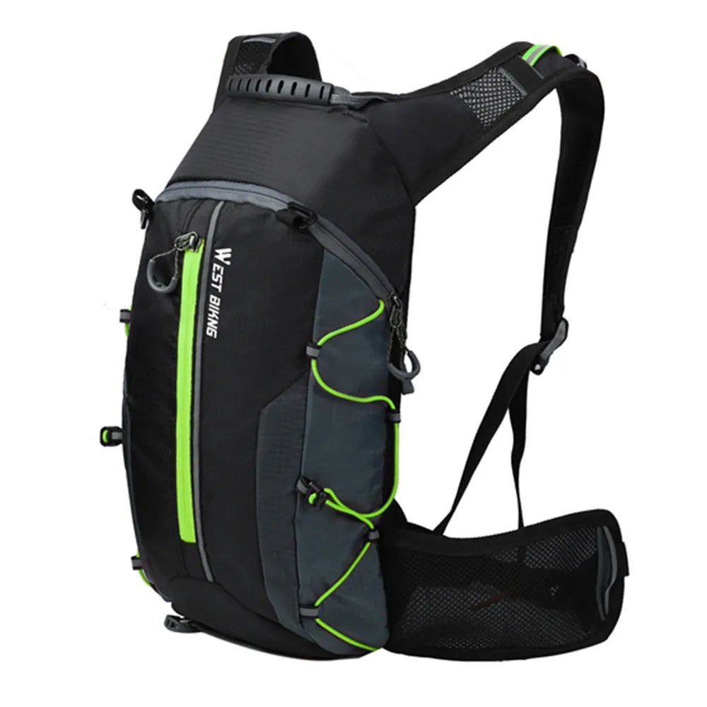 Wasserdichte Fahrradtasche, Fahrradrucksack, atmungsaktiv, 10 l, ultraleicht, Fahrrad-Wasserbeutel, Klettern, Radfahren, Trinkrucksack
